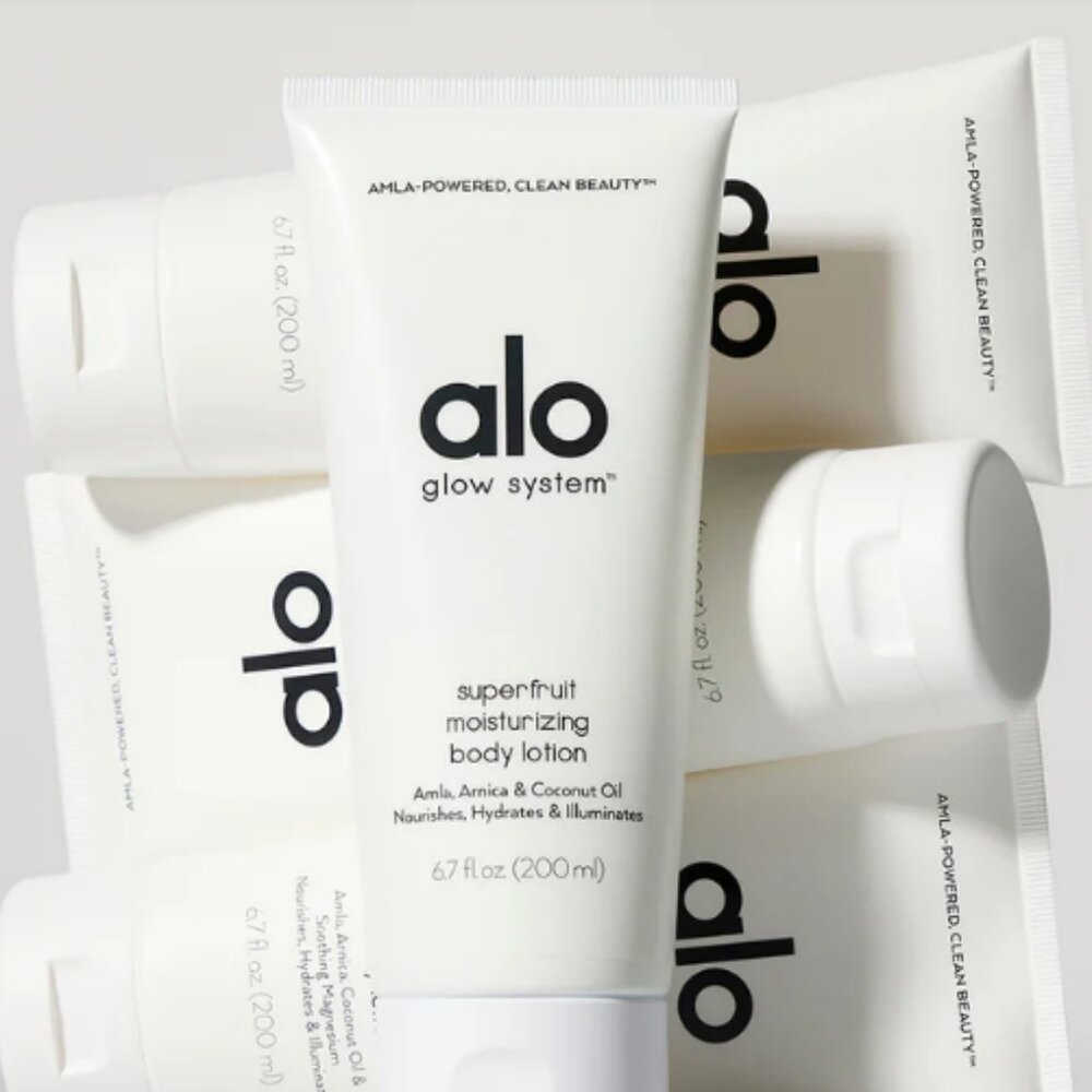 Alo Glow System Superfruit Moisterizing Body Lotion BRAND NEW SEALED
